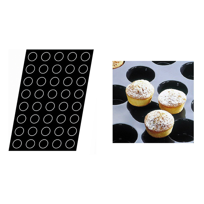 Matfer Bourgeat 336023 Flexipan Mini-Muffin/Cupcake Mold